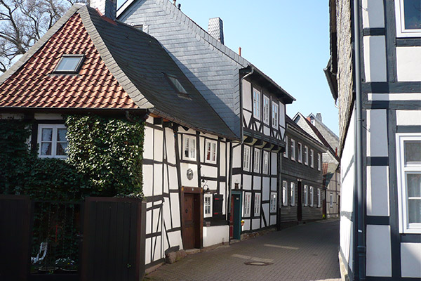 Goslar regnes som Harzens hovedstad og er fuld af flotte, historiske huse.