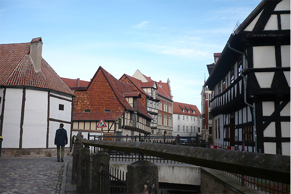 Quedlinburg byder på over 2000 bindingsværkshuse