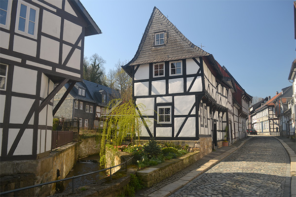 Goslar er et mekka for bindingsværks-elskere