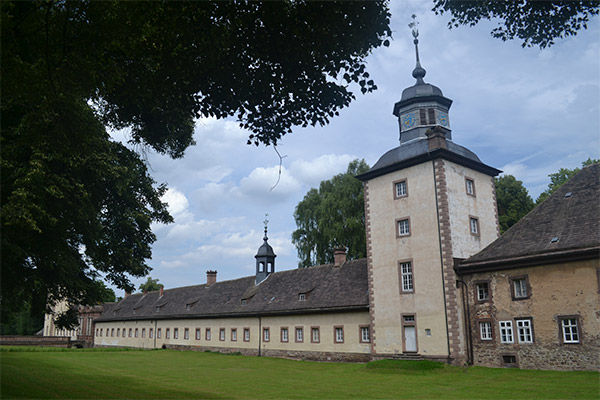 Siden 1800-tallet har klosteret Corvey været omdannet til fyrsteresidens.