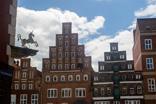Lüneburg er fuld af smukke, historiske gavlhuse