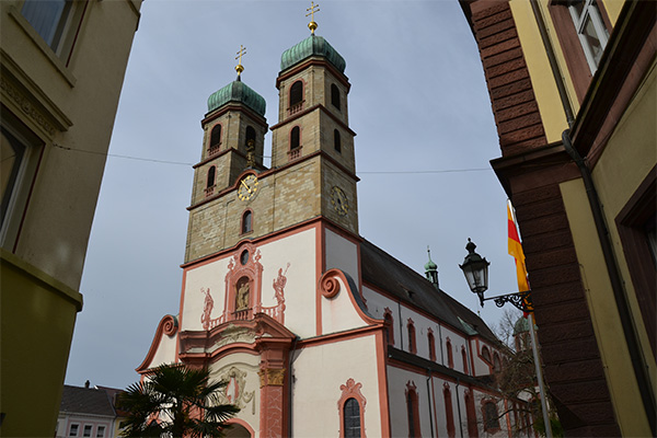 Barokkirken i Bad Säckingen.