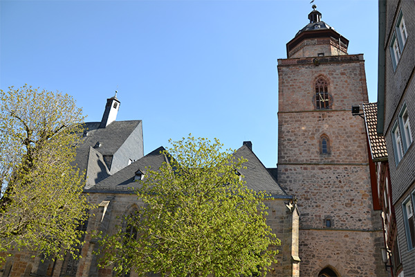 Bybillede fra Alsfeld.