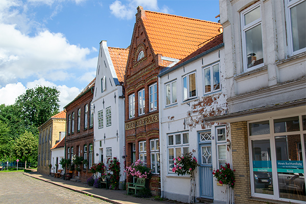 Det er ikke på Markt og i hovedgaden Prinzenstrasse, der er fornemme gavlhuse. Det betaler sig at gå på opdagelse i sidegaderne.