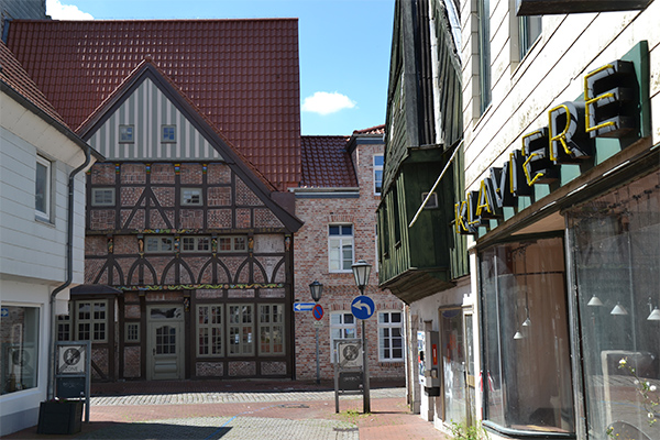 Huset Zum Landsknecht regnes for det ældste hus i byen.