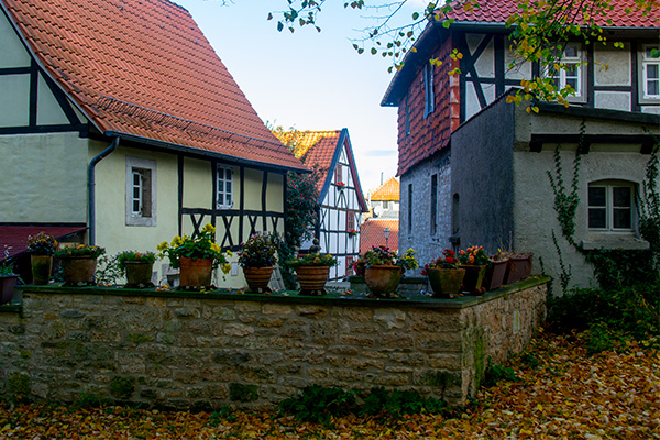 Bydelen Oberlutter ligger omkring Kaiserdom.