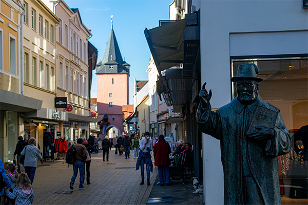 Gågaden i Helmstedt