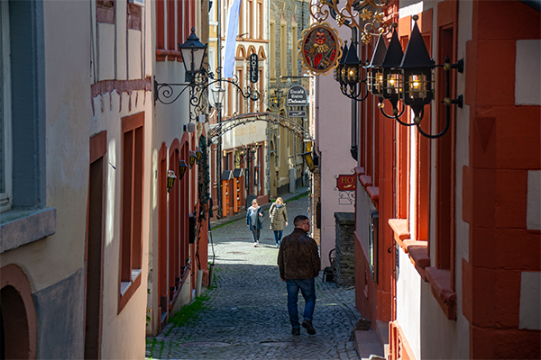 Der er en fryd at slentre rundt i Bernkastels gamle gader.