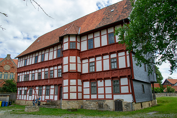 Rigmandsgården Bunter Hof stammer fra slutningen af 1500-tallet.