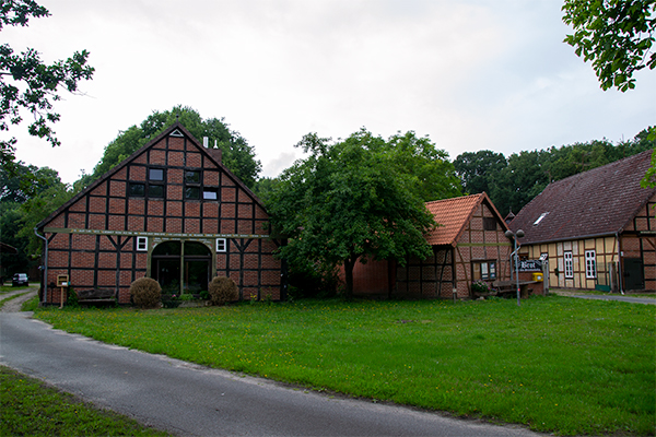 Lübeln er en af de største runde landsbyer.