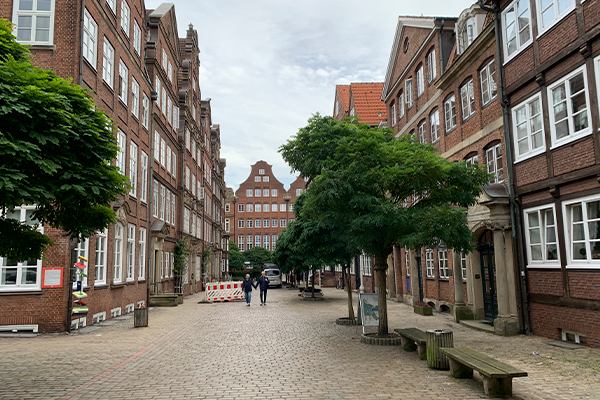 Peterstrasse i Hamburg