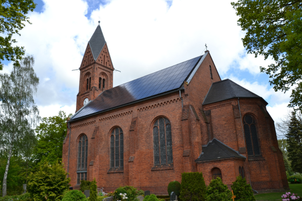 Den lille kirke er opført i 1800-tallet