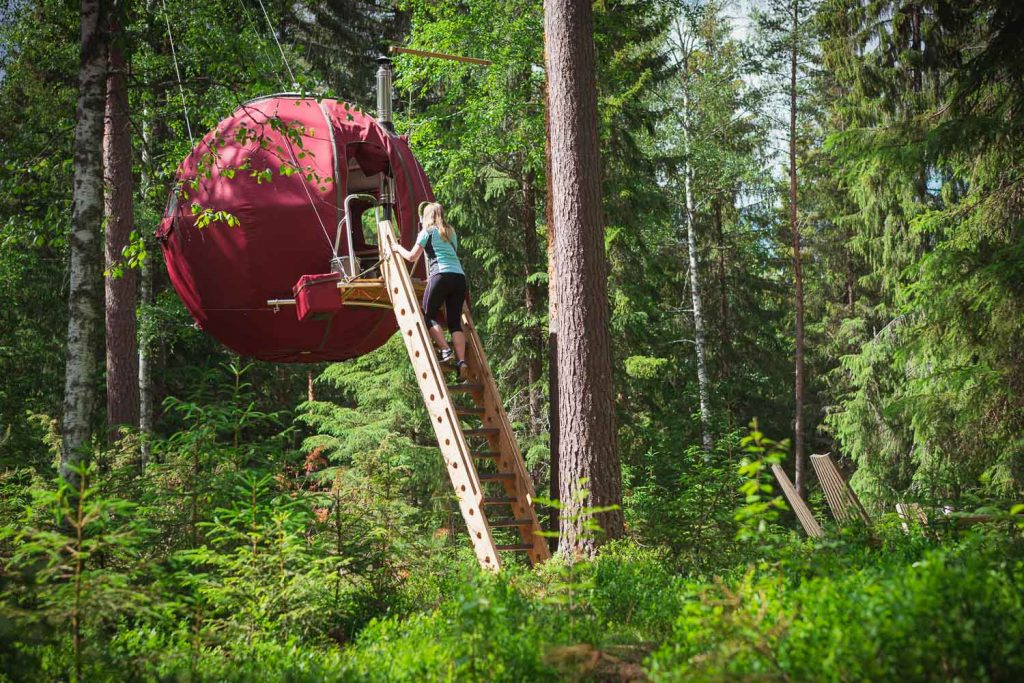 15 Unike overnattinger i svensk natur - Opplev Sverige