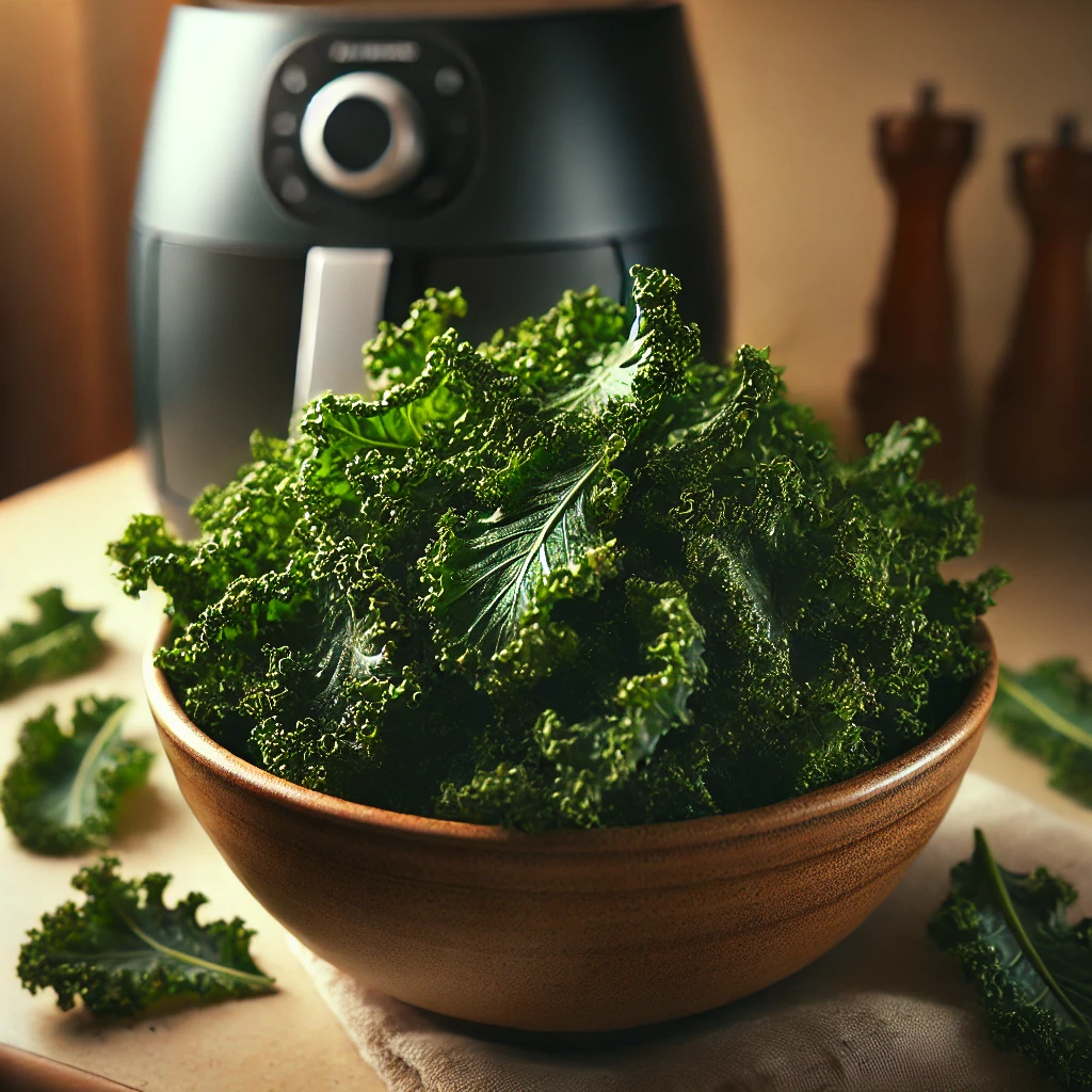 Sprøde grønkålschips i airfryer – en sund og lækker snack