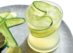 Gin drink på Hendrick's gin med agourk og citron