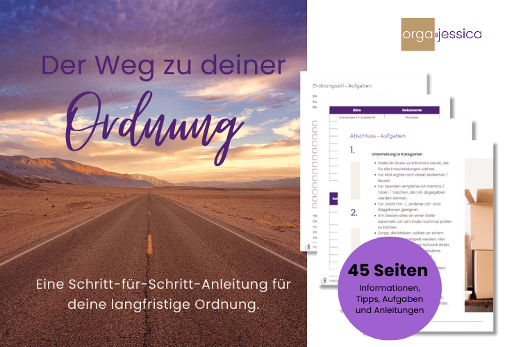 eBook Ordnung lernen orga8jessica