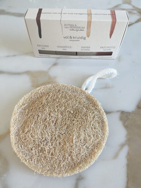 loofah scrub pad