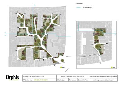 Plans de résidences paysagiste Montpellier