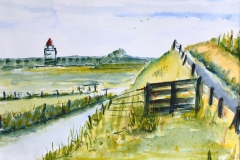 Westfriese Omringdijk, 38x28 cm