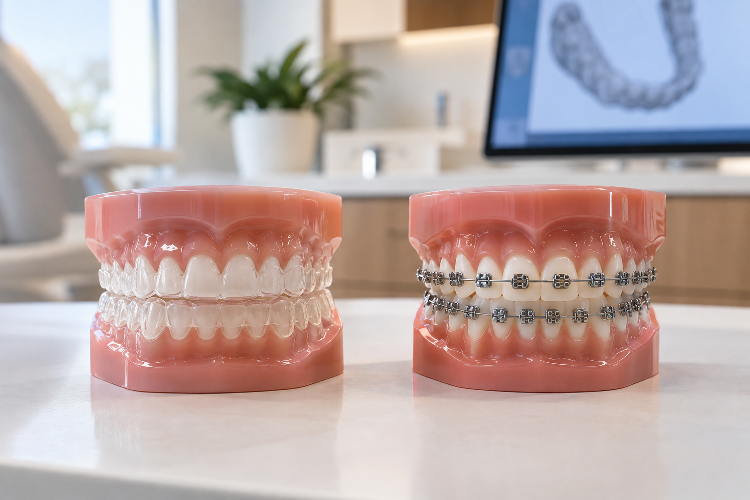 Invisalign ou bagues : comparaison des deux traitements orthodontiques