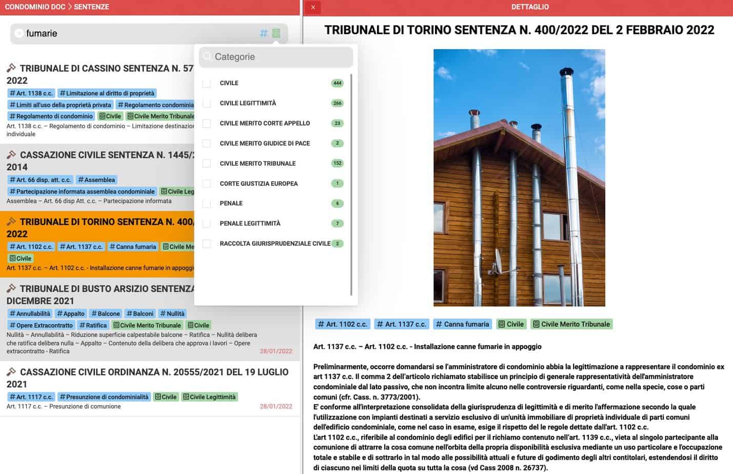 Condominio Doc - Sentenze - Arcadia