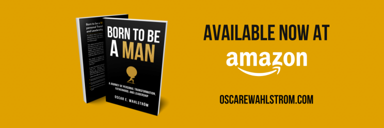The book Born to be a Man an add for Amazon.