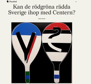 I artikeln "Kan de rödgröna rädda Sverige ihop med Centern?" på Parabol recenserar Oskar Brandt Rolf Norbergs nya bok "Sveriges val är Sveriges väl".