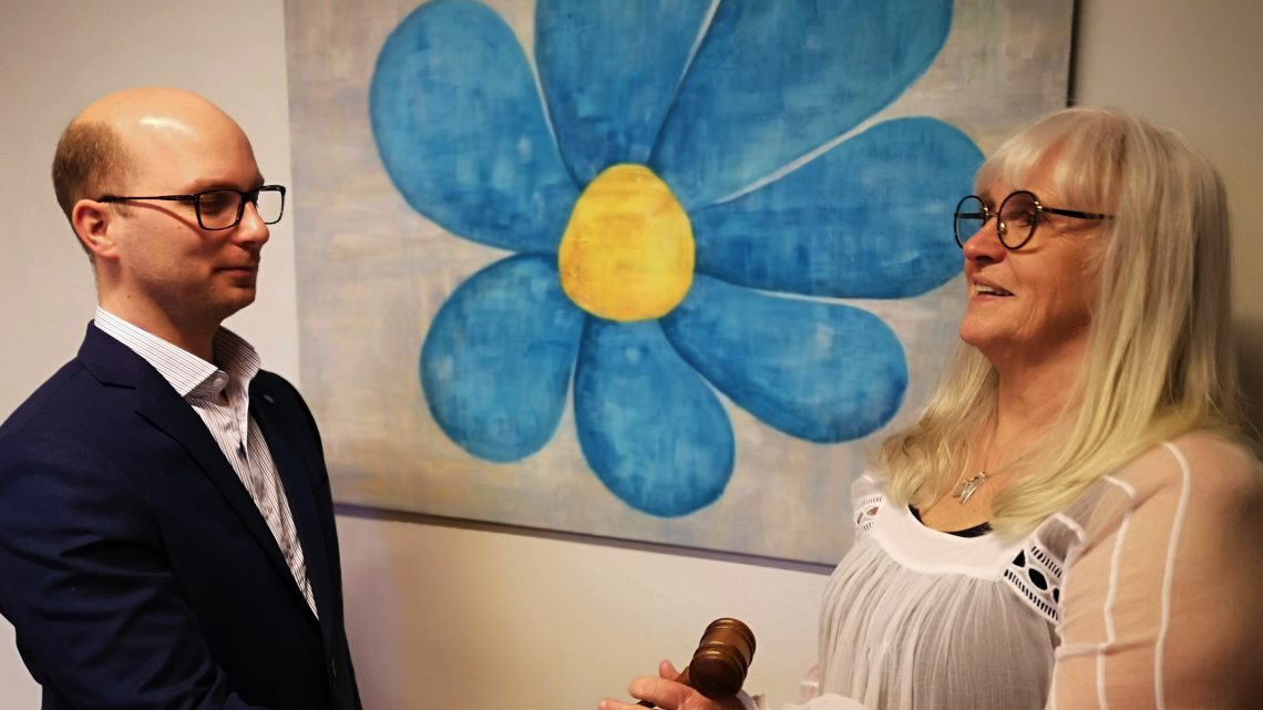 SD: Första kvinnan på ordförandeposten SD: Första kvinnan på ordförandeposten