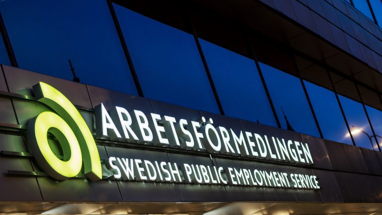 Arbetsförmedlingens fasad