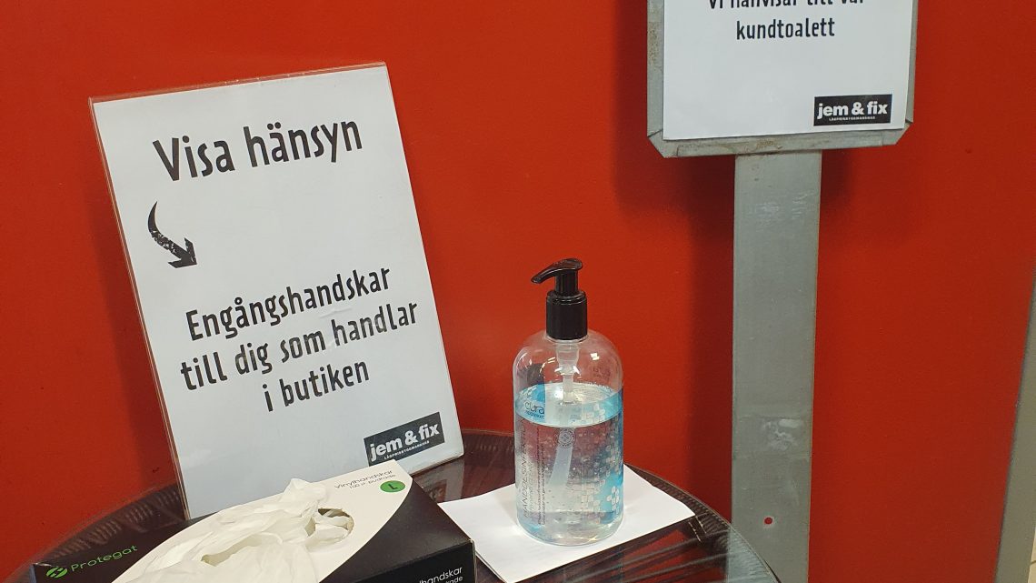 Jem & Fix skänker skyddsutrustning till vården Jem & Fix skänker skyddsutrustning till vården