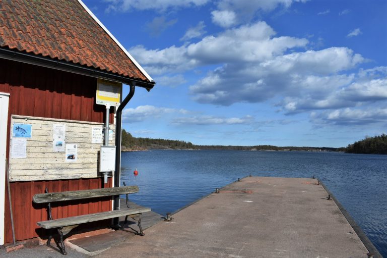 Skärgårdsbåtarna i Klintemåla hamn