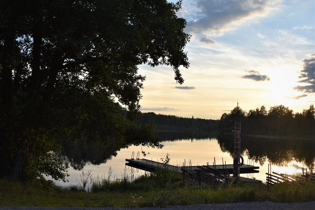 Saxtorps badplats, utanför Bråbo 