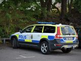 Bild på polisbil parkerad i Kristineberg