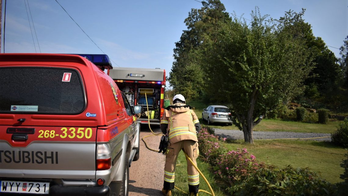 Rök utan eld i Bjälebo utanför Bråbo Rök utan eld i Bjälebo utanför Bråbo