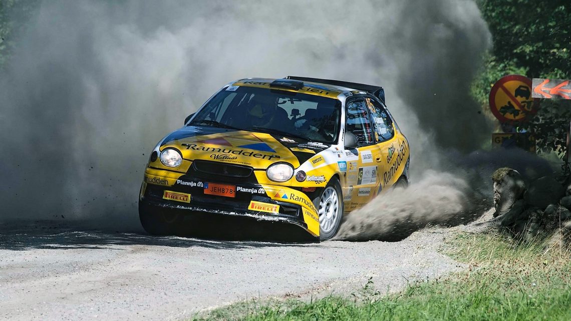 Victor Karlsson jagar pallplats i Rally-SM Victor Karlsson jagar pallplats i Rally-SM