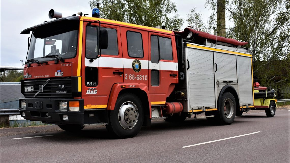 Rök men ingen eld i villa utanför Ruda Rök men ingen eld i villa utanför Ruda