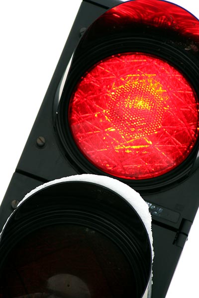 Du kan få stå och vänta i flera minuter vid trafikljusen i Oskarshamn Du kan få stå och vänta i flera minuter vid trafikljusen i Oskarshamn