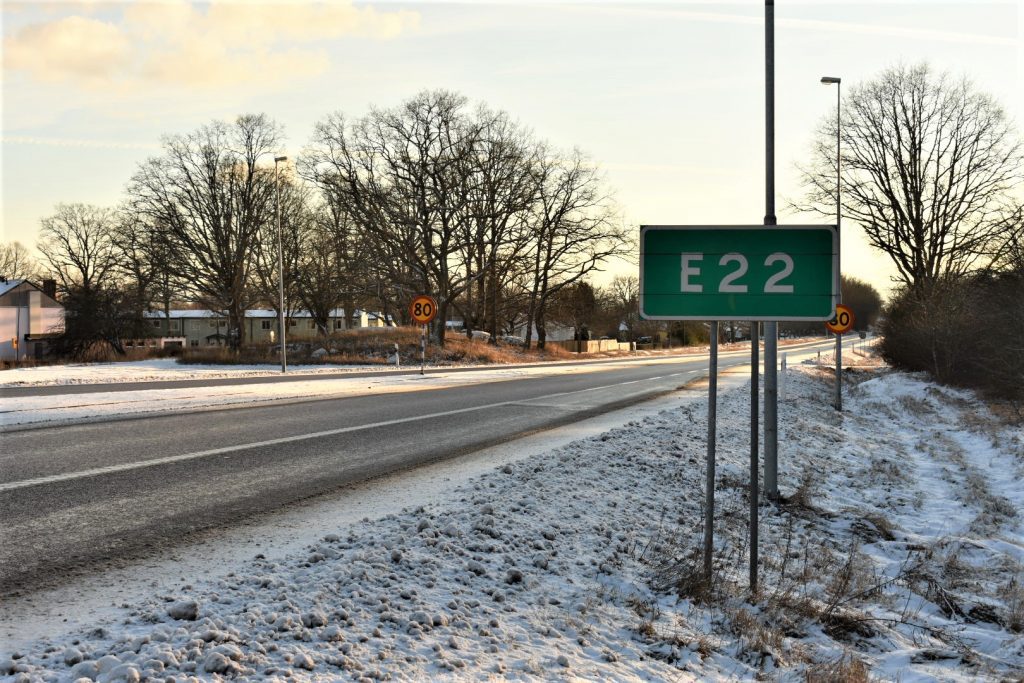 E22 i Mönsterås