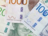 Bild på svenska sedlar