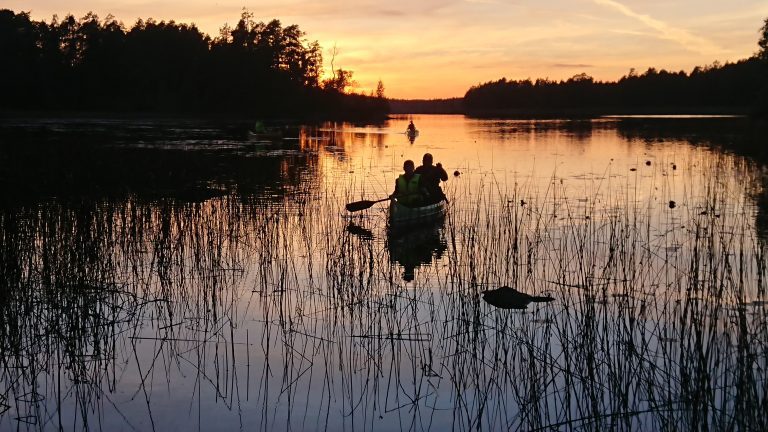 Kanotklubben paddlar i Oskarshamns skärgård