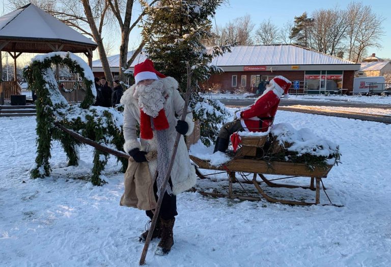 Tomten på Kristdala torg