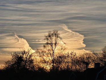 Bildinsändare: Härligt fenomen på himlen Bildinsändare: Härligt fenomen på himlen