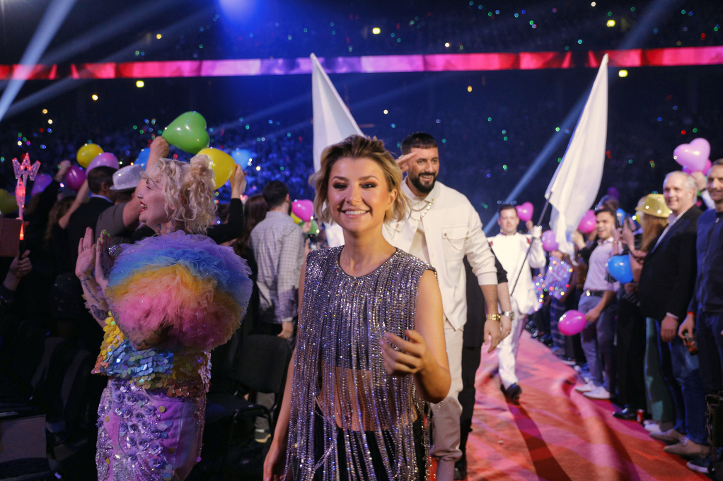 Cornelia Jakobs kommer in på Friends Arena