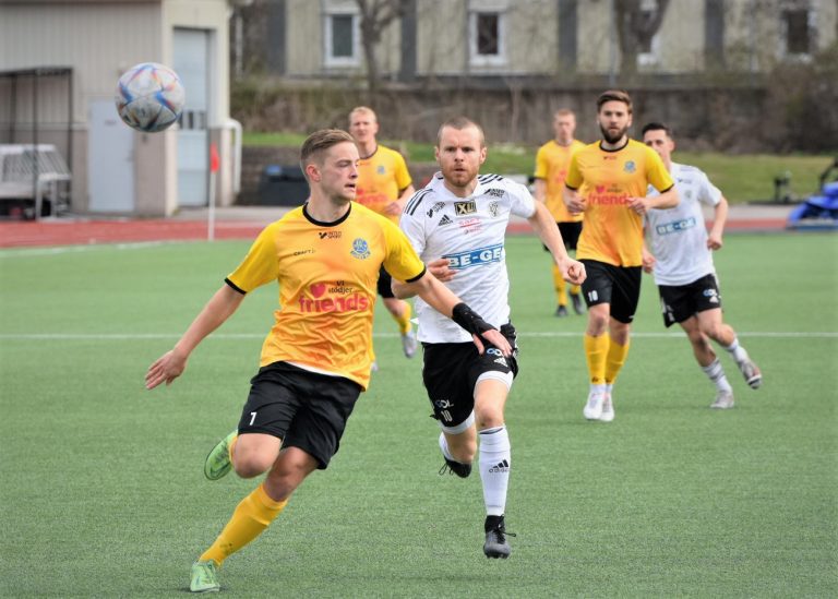 Måns Söderqvist, Oskarshamns AIK, i en match mot Lunds BK
