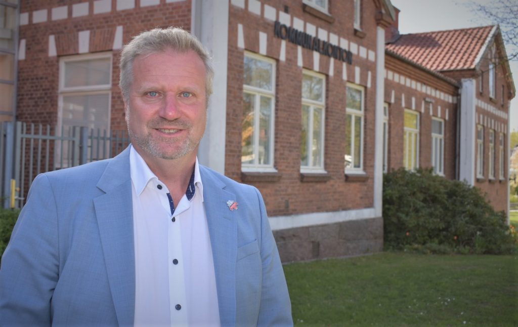 Ansiktsbild på Anders Johansson (C), kommunalråd i Mönsterås kommun