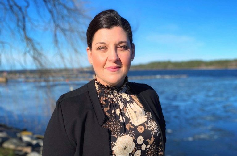 Angelica Katsanidou (S), regionstyrelsens ordförande i Region Kalmar län