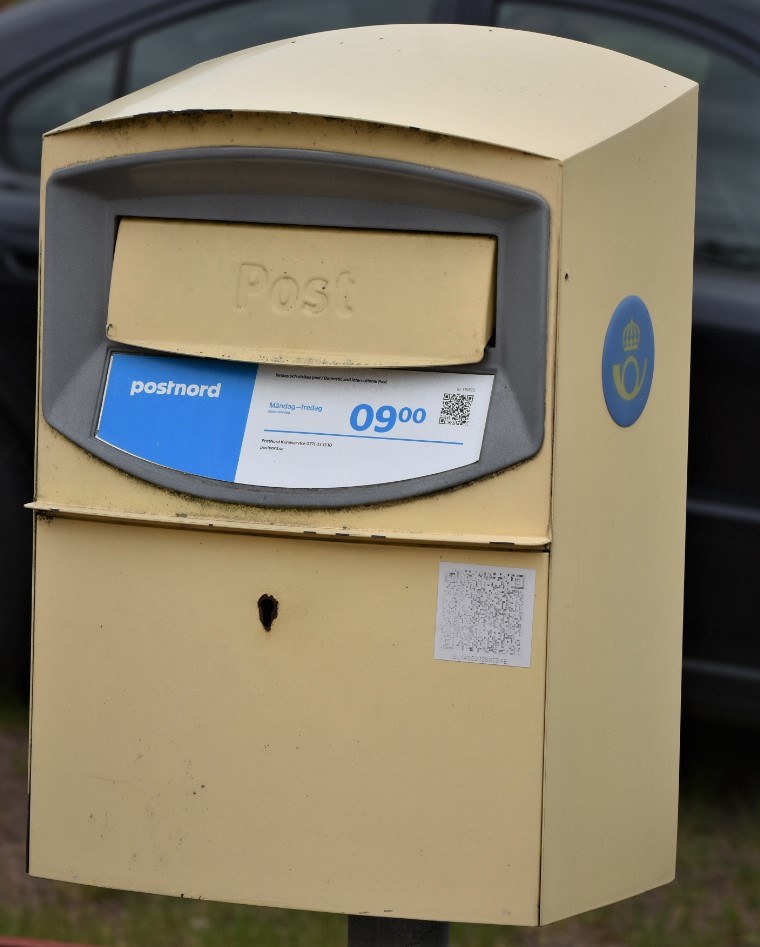 Brevlåda, Postnord