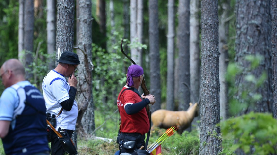 Sverigeeliten i bågskytte på plats i Bockara Sverigeeliten i bågskytte på plats i Bockara