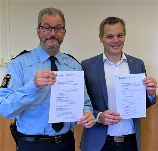 Polisen och Oskarshamns kommun presenterar medborgarlöften