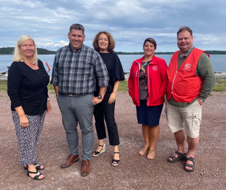 Renée Solstad (S), Robert Rapakko (S), Lejla Radovic (S), Angelica Katsanidou (S) och Peter Wretlund (S)